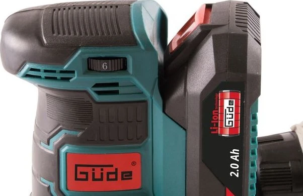 Güde EXS 20-201-24 Akku-Exzenterschleifer inkl. Akku 2.0Ah