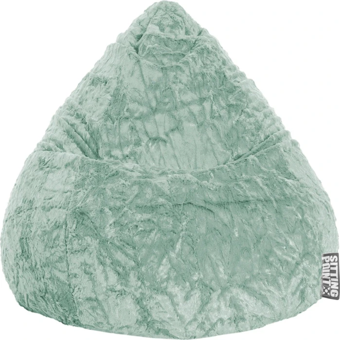 Sitting Point Beanbag Fluffy XL Sitzsack salbei