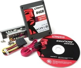 Kingston SSDNow V-Series G2 - Desktop Bundle 64GB, 2.5" / SATA 3Gb/s