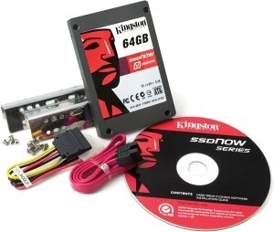 Kingston SSDNow V-Series - Desktop Bundle 64GB, 2.5" / SATA 3Gb/s