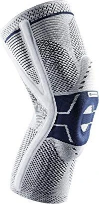 Bauerfeind GenuTrain Kniebandage P3 rechts Größe 4 titan, 1 Stück