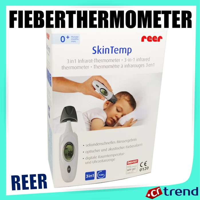 reer SkinTemp 3in1 Infrarot-Fieberthermometer