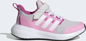adidas Fortarun 2.0 Cloudfoam Elastic Lace Top Strap grey one/cloud white/beam pink (Junior)