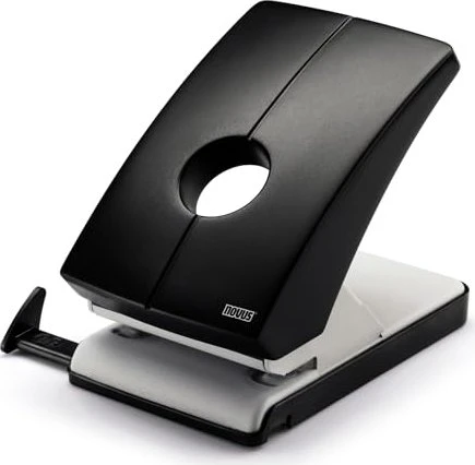 Novus B 240 Registraturlocher, schwarz/grau