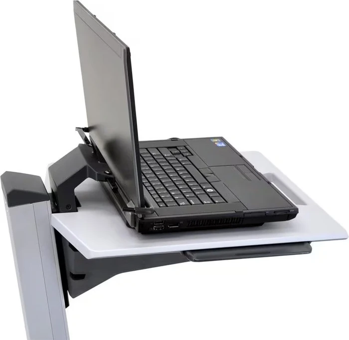 Ergotron Neo-Flex Laptop-Wagen mobiler Arbeitsplatz 42x52cm grau/grau (24-205-214)