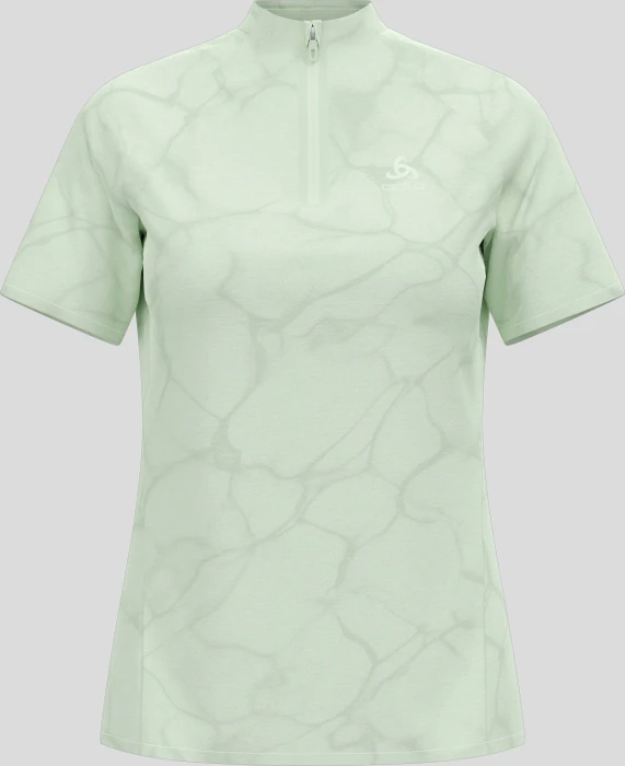 Odlo Ascent Chill-Tec Poloshirt kurzarm ambrosia melange (Damen)