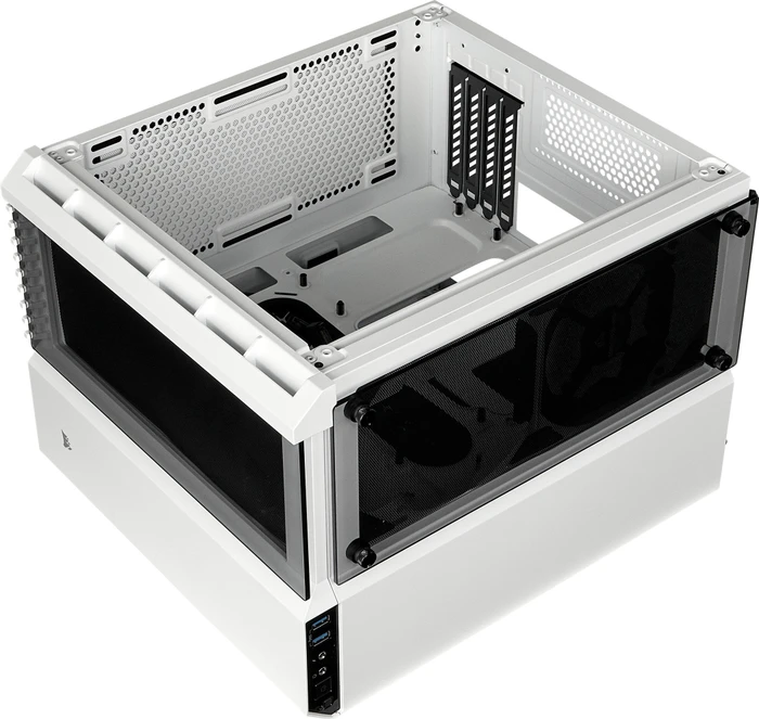 Corsair Crystal Series 280X, weiß, Glasfenster