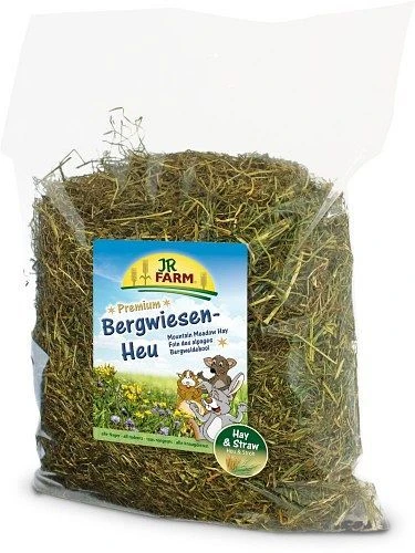 JR Farm Bergwiesen-Heu Premium, 500g