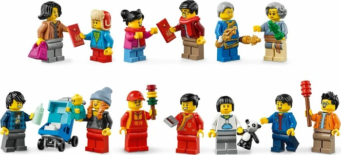 LEGO Tempelmarkt zum Chinesischen Neujahrsfest