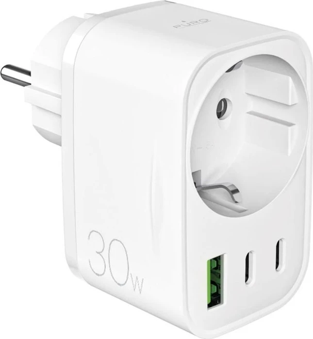 Puro Wall Charger Schuko 30W weiß