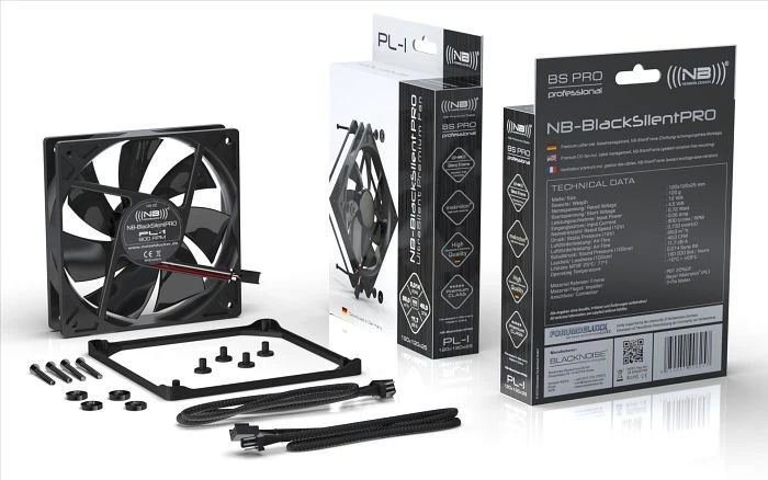 Noiseblocker NB-BlackSilentPro PL-PS, 120mm