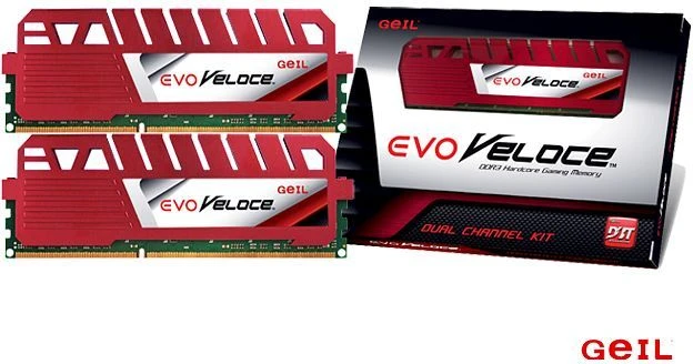 GeIL EVO Veloce UDIMM 8GB Kit, DDR3-1600, CL9-9-9-28