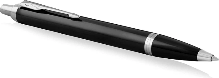 Parker IM Kugelschreiber black lacquer/chrome trim, Blister