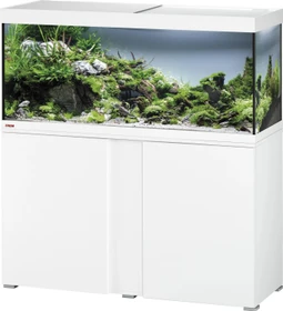 EHEIM vivalineLED 240 Aquarium-Set mit Unterschrank, weiß, 240l