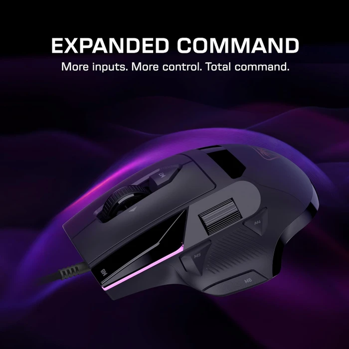 Turtle Beach Command Series MC3 Wired Gaming Mouse schwarz, USB