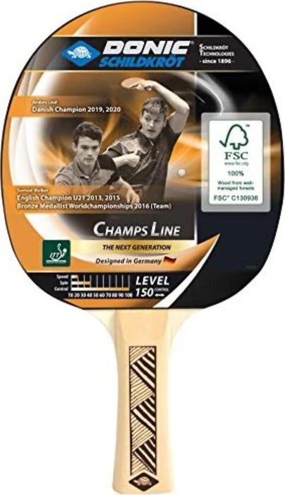Donic Schildkröt Champs Line 150 Tischtennisschläger