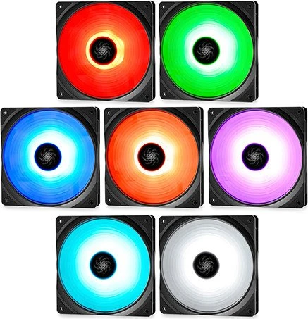 DeepCool RF140, LED-Steuerung, Lüftersteuerung, 140mm, 2er-Pack