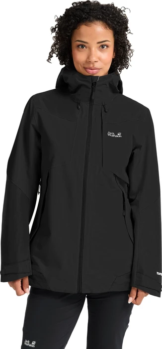Jack Wolfskin Flextrail 2L Funktionsjacke schwarz (Damen)
