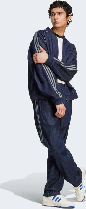 adidas SST Adicolor Loose Stone Jeansjacke indigo denim (Herren)