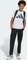 adidas Essentials T-Shirt kurzarm weiß/schwarz (Junior) Vorschaubild