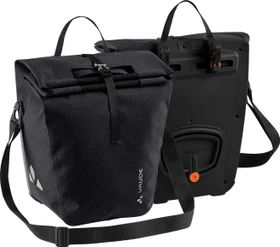 Vaude ReCycle Back Doppeltasche Gepäcktasche schwarz