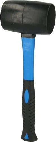 KS Tools Gummihammer Fiberglasstiel