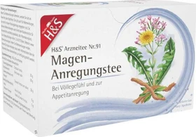 H&S Nr.91 Magen-Anregungstee Arzneitee Beutel, 20 Stück