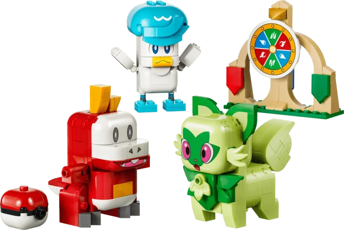 LEGO Pokémon SMART Play - Showdown mit Felori, Krokel und Kwaks