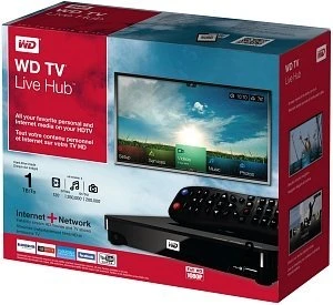 Western Digital WD TV Live Hub Media Center 2TB
