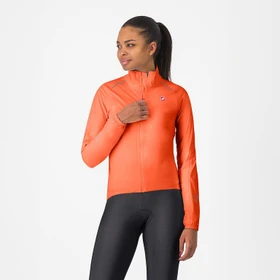 Castelli Emergency 3 Rain Fahrradjacke brilliant orange (Damen)