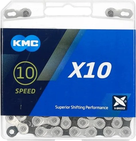 KMC X10L 10-fach Kette silber