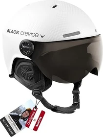 Black Crevice Gstaad Helm weiß/carbon