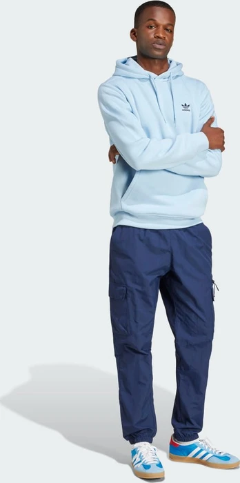 adidas Trefoil Essentials Hoodie clear sky (Herren)