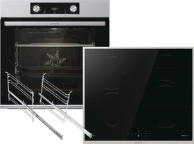 Gorenje Set Black Pepper SIX (BOS6737E13X + IT640BX) Backofen-Set