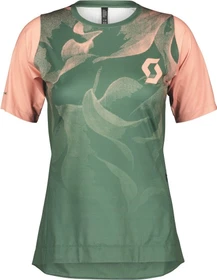 Scott Trail Vertic Pro Trikot kurzarm crystal pink/smoked green (Damen)