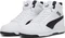 Puma Rebound V6 Mid puma white/puma black (Junior) Vorschaubild