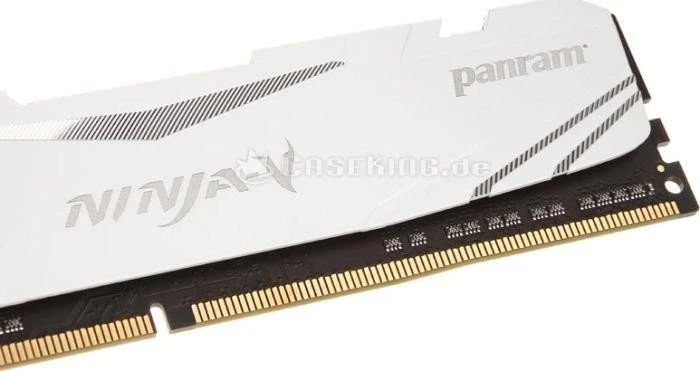 Panram Ninja-V weiß UDIMM 16GB Kit, DDR4-2400, CL15-15-15-36