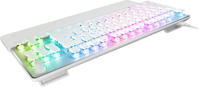 Turtle Beach Vulcan II TKL Pro, weiß, LEDs RGB, Gateron KS-37B Magnetic, USB, US