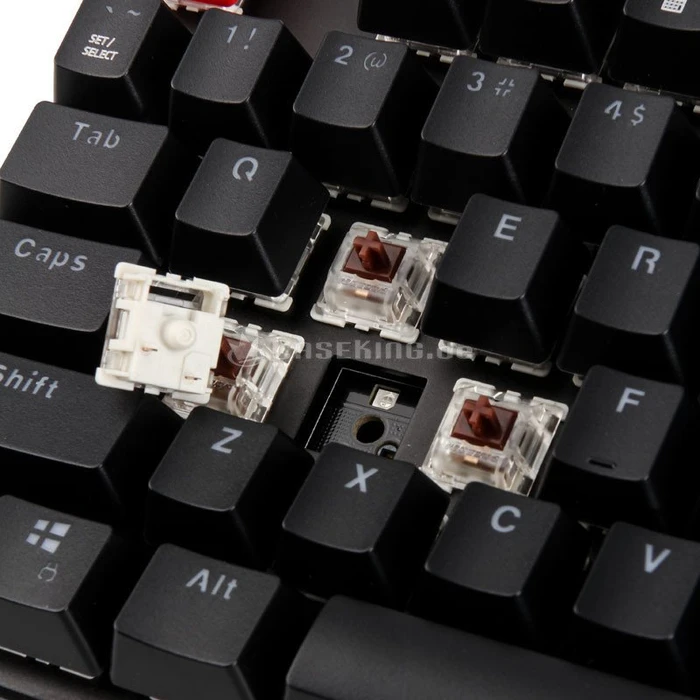 Glorious GMMK, ABS, schwarz, Gateron BROWN, US