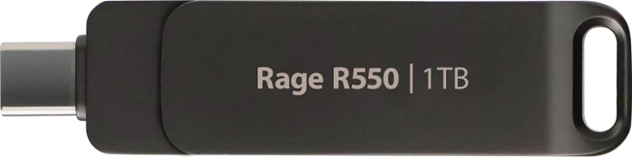 Patriot RAGE R550 1TB, USB-A + USB-C, USB 3.2 Gen 1×1, USB 3.2 Gen 2×1