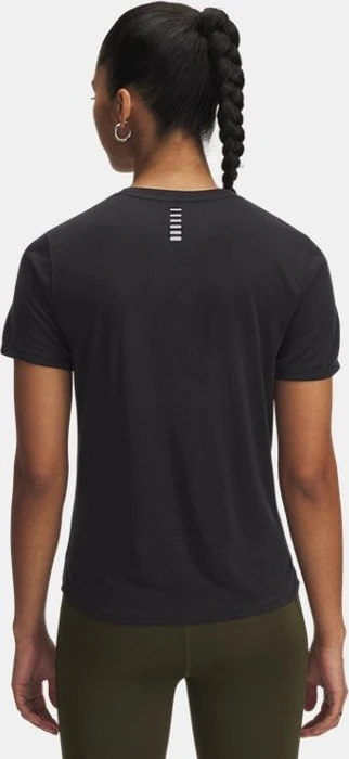 Under Armour Launch Jacquard Funktionsshirt kurzarm black/reflective (Damen)