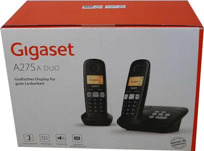 Gigaset A275A Duo schwarz