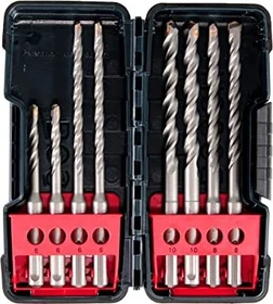 Bosch Professional SDS-plus-3 Hammerbohrer-Sortiment inkl. Werkzeugbox, 8-tlg.
