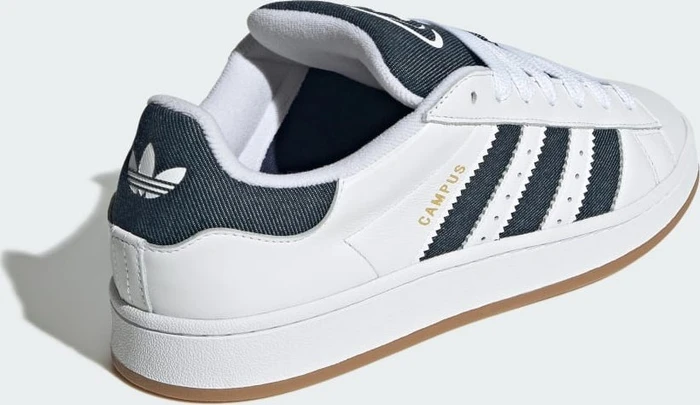 adidas Campus 00s cloud white/night indigo/gold metallic