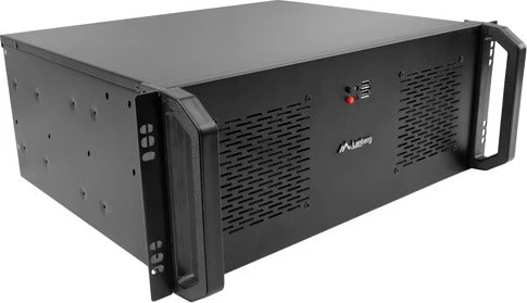Lanberg Servergehäuse 350/10, schwarz, 4HE, ATX