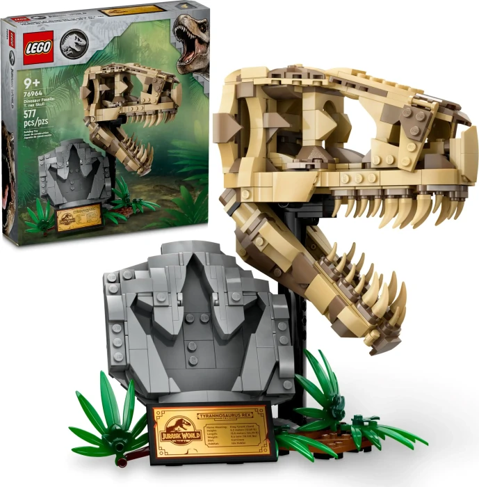 LEGO Jurassic World - Dinosaurier-Fossilien: T-Rex-Kopf