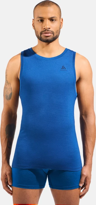 Odlo Natural Merino 160 Crew Funktionsshirt ärmellos limoges (Herren)