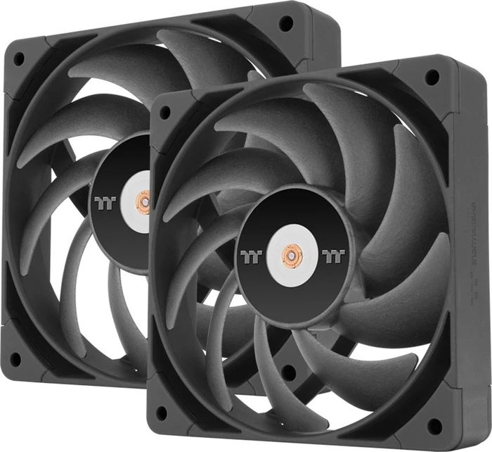 Thermaltake ToughFan 14 Pro High Static Pressure PC Cooling Fan schwarz, 140mm, 2er-Pack