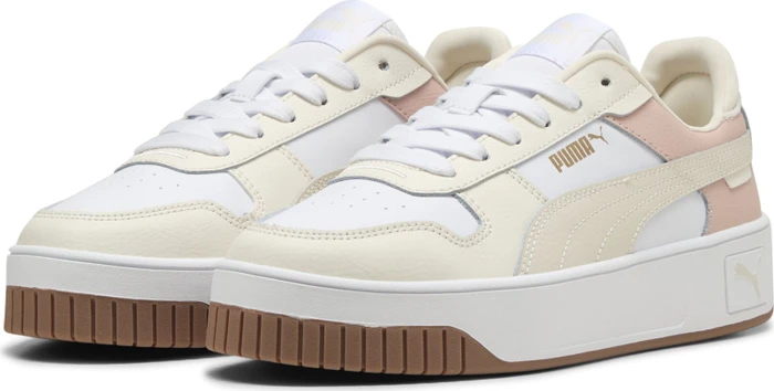 Puma Carina Street puma white/alpine snow/frosted ivory (Damen)