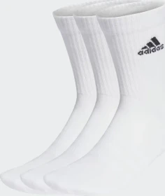 adidas Cushioned Crew Socken weiß/schwarz, 3 Paare